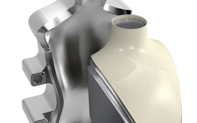 Detail of an industrial mold